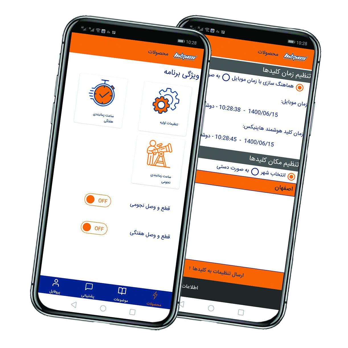 ساعت فرمان کنترل از راه دور هاینیکس مدل‌WAU-485